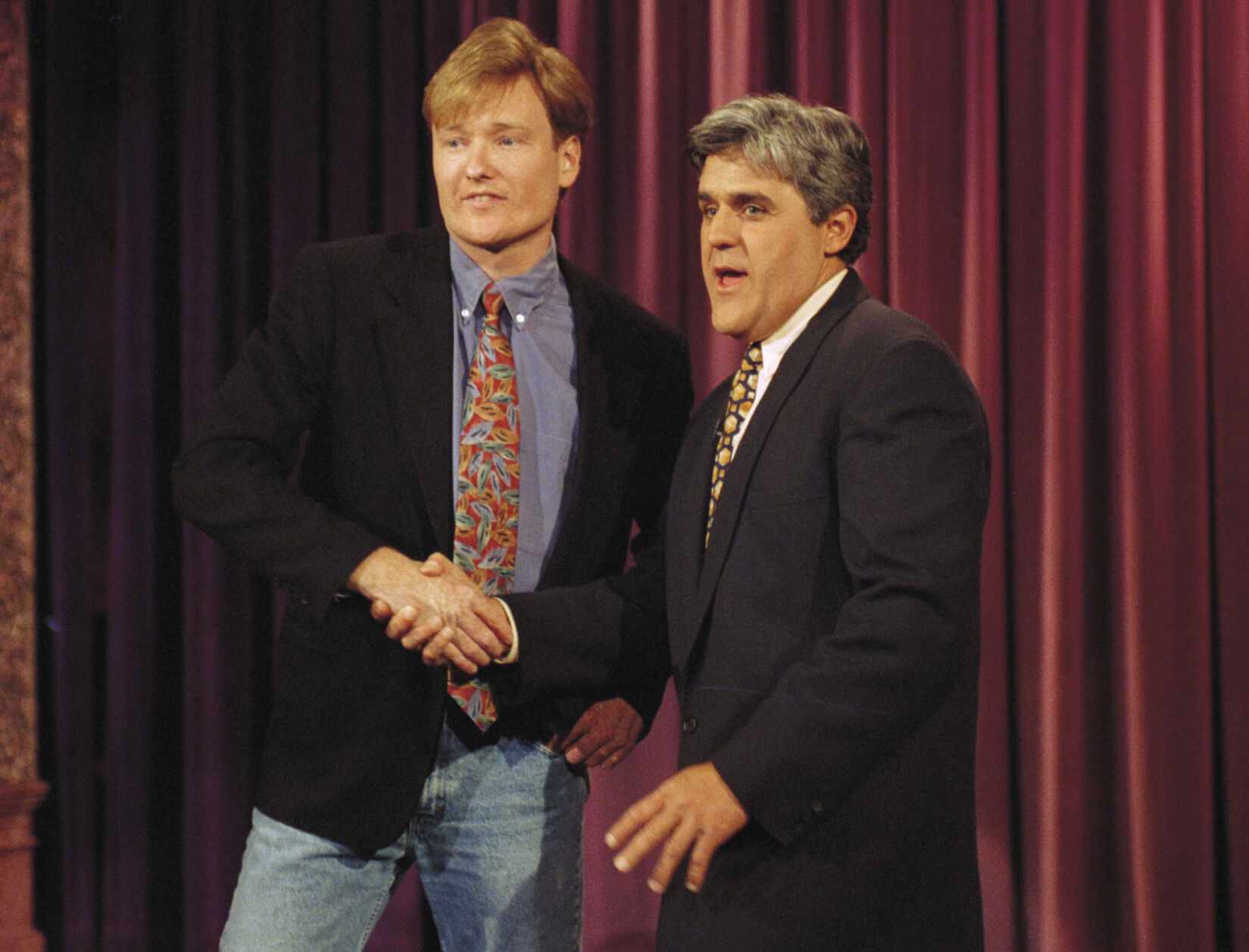 2004: Jay Leno and Conan O'Brien